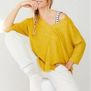 Saturday Sunday by Anthropologie V-Neck slouchy sweater szXS